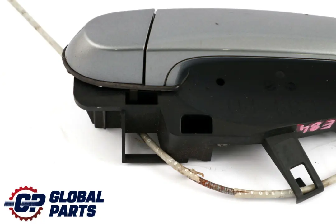 Front Left Outside Door Grab Handle N/S Spacegrau Grey A52 to BMW X1 Series E84 with Part number 2992973 BMW X1 Series E84 Front Left Outside Door Grab Handle N/S Spacegrau Grey A52 - SKU rhd-2992973-SCG - Part number 2992973