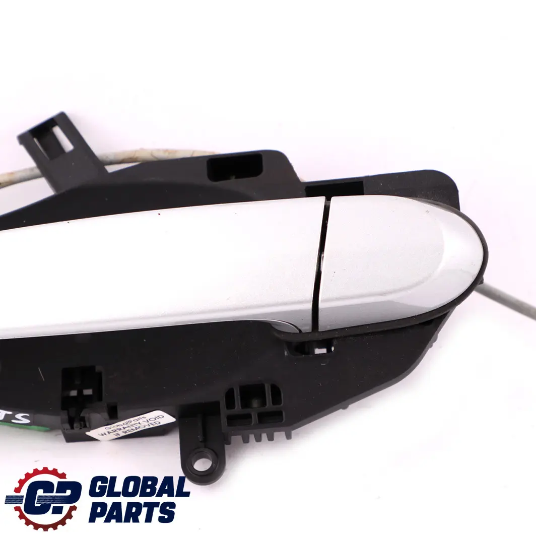 Front Left Outside Door Grab Handle N/S Titansilber Metallic to BMW X1 Series E84 with Part number 2992973 BMW X1 Series E84 Front Left Outside Door Grab Handle N/S Titansilber Metallic - SKU rhd-2992973-TS - Part number 2992973