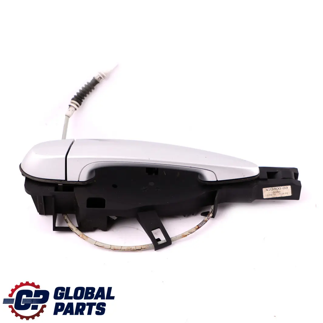 Front Left Outside Door Grab Handle N/S Titansilber Metallic to BMW X1 Series E84 with Part number 2992973 BMW X1 Series E84 Front Left Outside Door Grab Handle N/S Titansilber Metallic - SKU rhd-2992973-TS - Part number 2992973