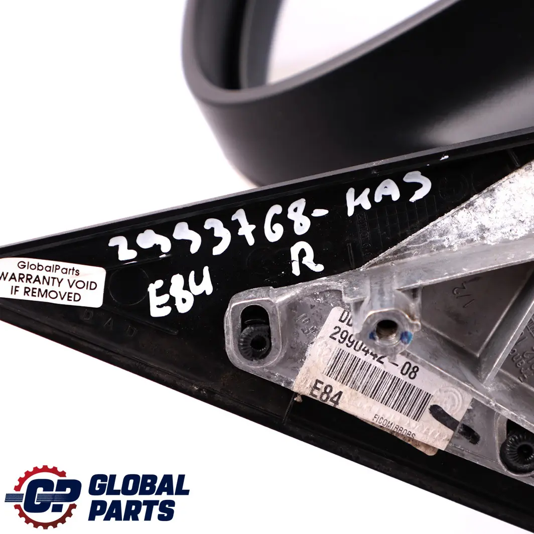 Outside Heated Right Wing Mirror O/S Kashmir Silver A72 to BMW X1 Series E84 with Part number 2993768 BMW X1 Series E84 Outside Heated Right Wing Mirror O/S Kashmir Silver A72 - SKU rhd-2993768-KAS - Part number 2993768