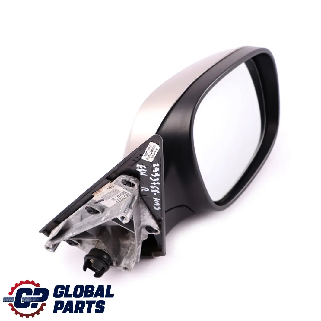 Outside Heated Right Wing Mirror O/S Kashmir Silver A72 to BMW X1 Series E84 with Part number 2993768 BMW X1 Series E84 Outside Heated Right Wing Mirror O/S Kashmir Silver A72 - SKU rhd-2993768-KAS - Part number 2993768