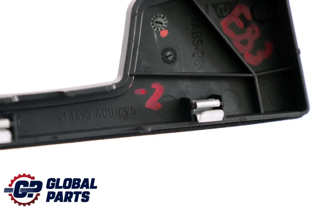 E83N LCI Cover Gear Selecting Lever Strip to BMW X3 Series E83 with Part number 3400695 BMW X3 Series E83 E83N LCI Cover Gear Selecting Lever Strip - SKU rhd-3400695-2 - Part number 3400695