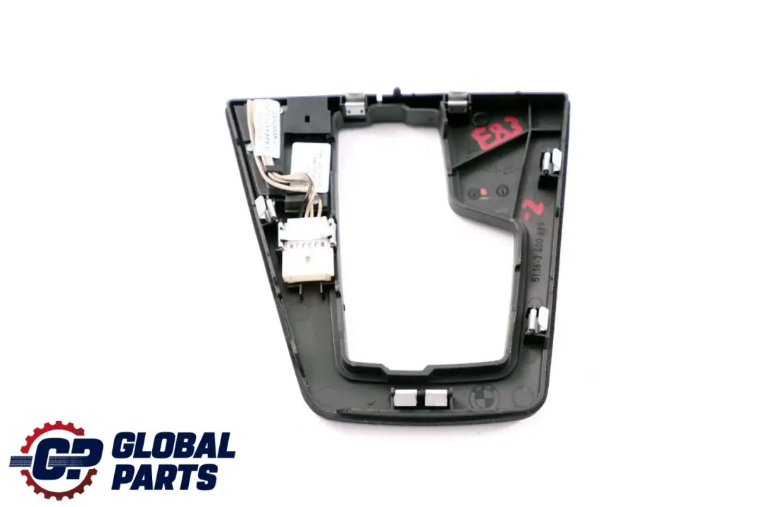 E83N LCI Cover Gear Selecting Lever Strip to BMW X3 Series E83 with Part number 3400695 BMW X3 Series E83 E83N LCI Cover Gear Selecting Lever Strip - SKU rhd-3400695-2 - Part number 3400695