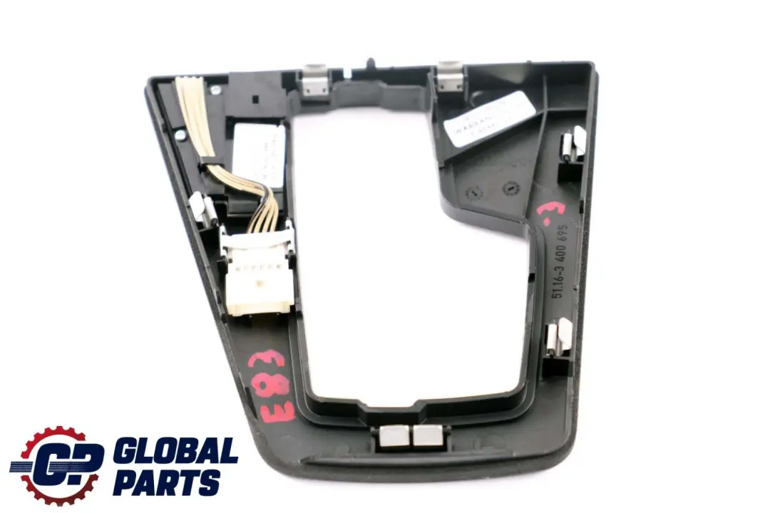 E83N LCI Cover Gear Selecting Lever Strip to BMW X3 Series 3 E83 with Part number 3400695 BMW X3 Series 3 E83 E83N LCI Cover Gear Selecting Lever Strip - SKU rhd-3400695-3 - Part number 3400695