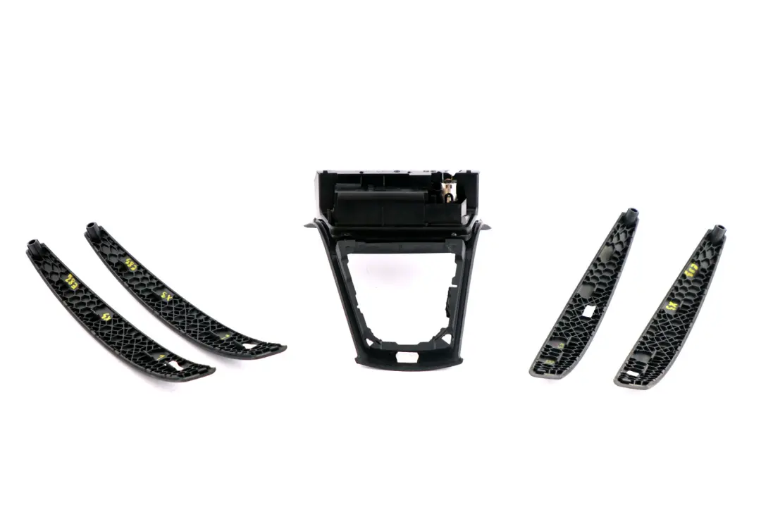 Set Trim Strip Door Gearshift Cover Schiefergrau DK Black to BMW X3 Series 2 E83 with Part number 3400699 BMW X3 Series 2 E83 Set Trim Strip Door Gearshift Cover Schiefergrau DK Black - SKU rhd-3400699-2 - Part number 3400699