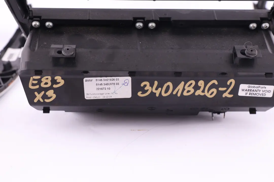 Set Trim Strip Door Gearshift Gear Cover Wolkenschliff to BMW X3 Series 2 E83 with Part number 3401826 BMW X3 Series 2 E83 Set Trim Strip Door Gearshift Gear Cover Wolkenschliff - SKU rhd-3401826-2 - Part number 3401826