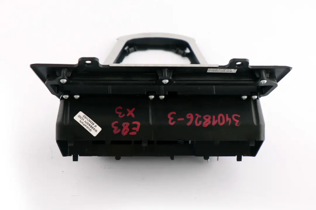 BMW X3 Series E83 Trim Gearshift Gear Cover Wolkenschliff Alu Carrier Instrument - SKU rhd-3401826-3 - Part number 3401826