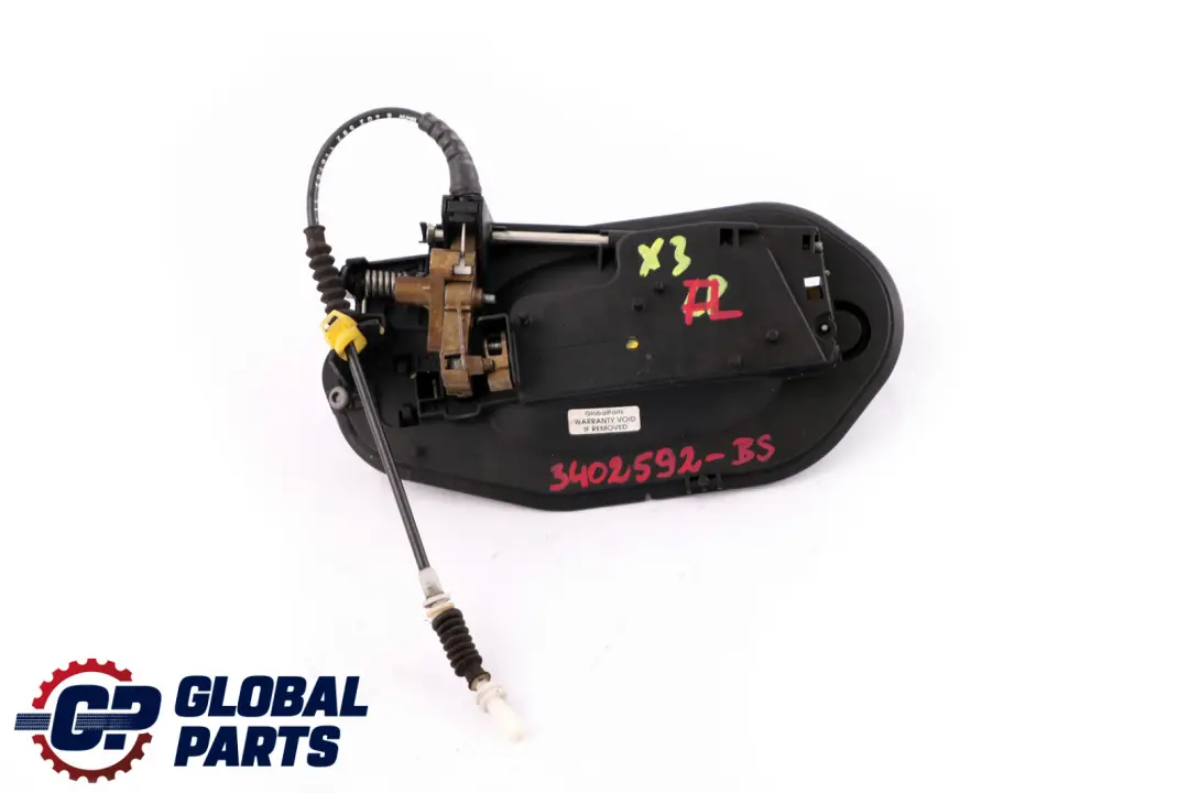 Complete Front Left Grab Handle N/S Black Sapphire Metallic to BMW X3 Series E83 with Part number 3402592 BMW X3 Series E83 Complete Front Left Grab Handle N/S Black Sapphire Metallic - SKU rhd-3402592-BS1 - Part number 3402592