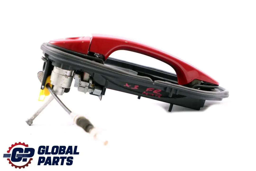 Complete Front Right Grab Handle O/S Karmesinrot A61 to BMW X3 Series E83 with Part number 3402592 BMW X3 Series E83 Complete Front Right Grab Handle O/S Karmesinrot A61 - SKU rhd-3402592-KAR - Part number 3402592