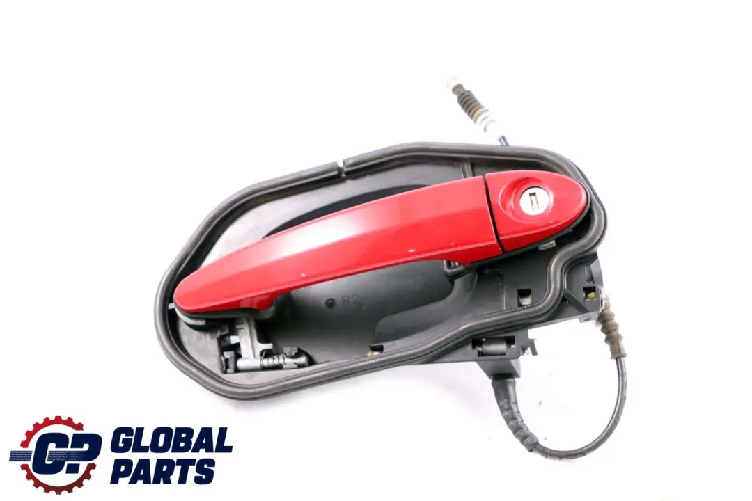 BMW X3 Series E83 Complete Front Right Grab Handle O/S Karmesinrot A61 - SKU rhd-3402592-KAR - Part number 3402592