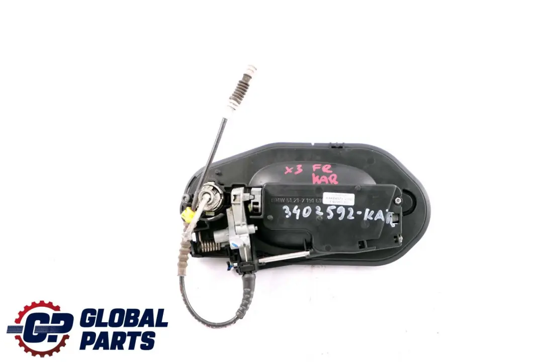 Complete Front Right Grab Handle O/S Karmesinrot A61 to BMW X3 Series E83 with Part number 3402592 BMW X3 Series E83 Complete Front Right Grab Handle O/S Karmesinrot A61 - SKU rhd-3402592-KAR - Part number 3402592