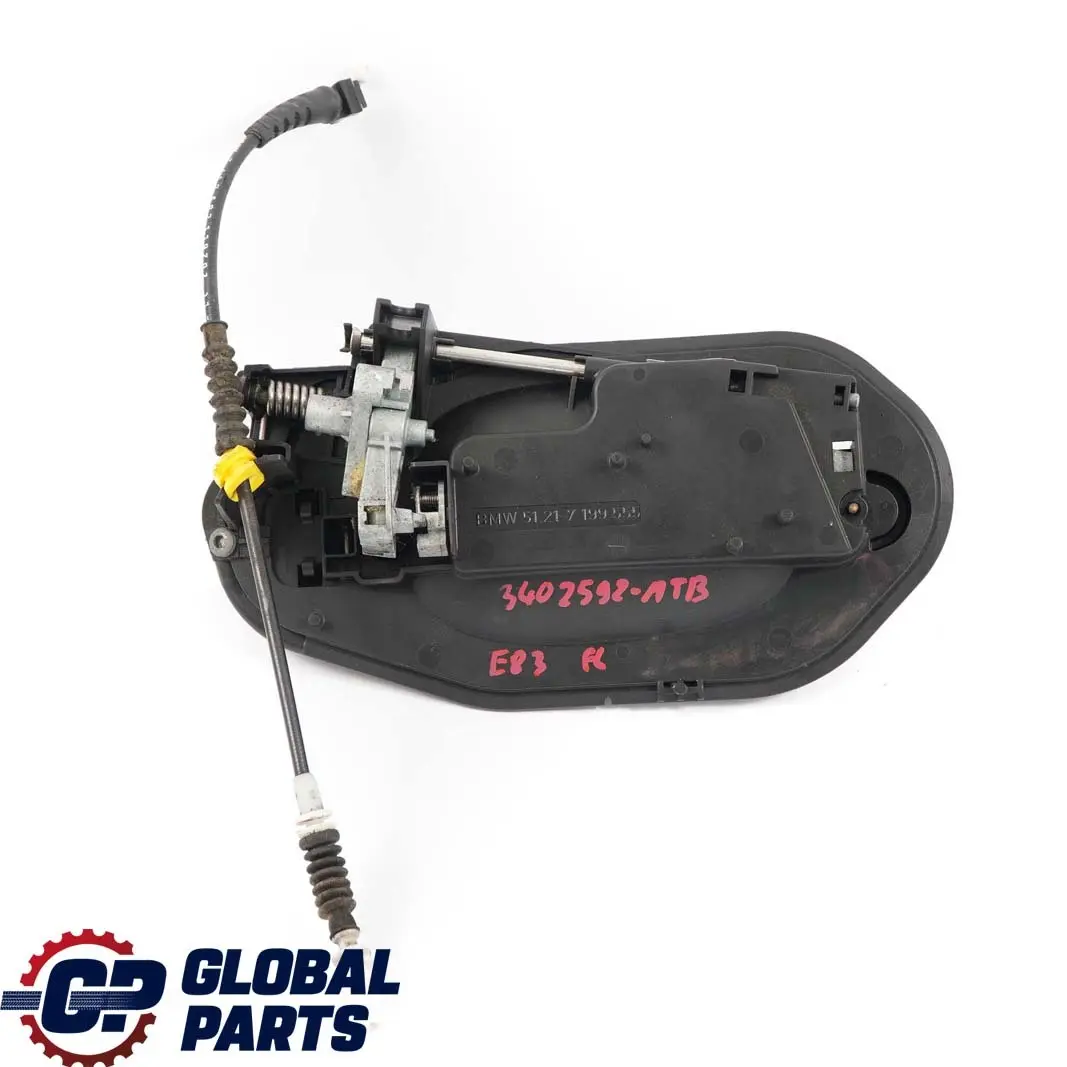 BMW X3 E83 Complete Front Left Grab Handle N/S Montegoblau Montego Blue A51 - SKU rhd-3402592-MTB - Part number 3402592