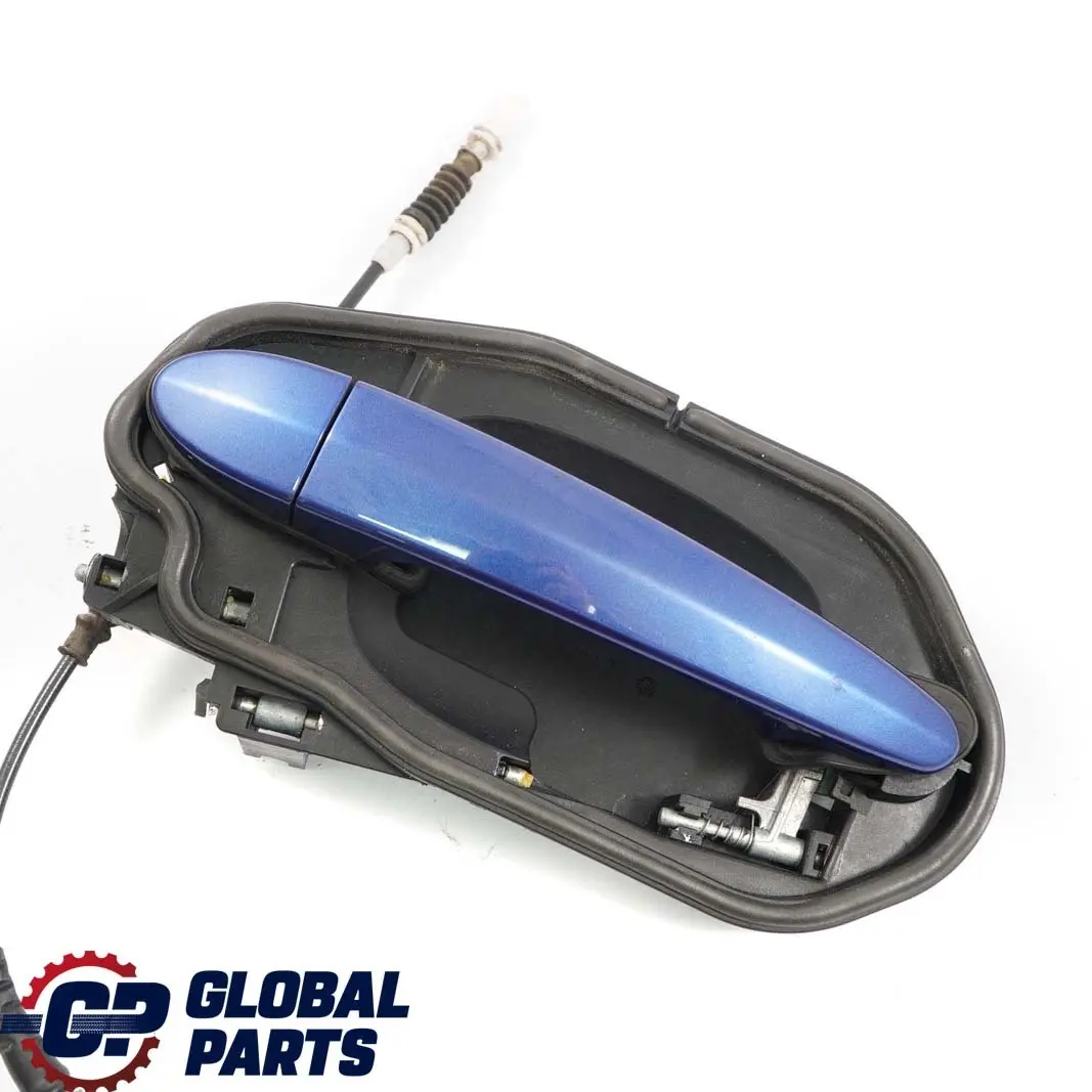 BMW X3 E83 Complete Front Left Grab Handle N/S Montegoblau Montego Blue A51 - SKU rhd-3402592-MTB - Part number 3402592