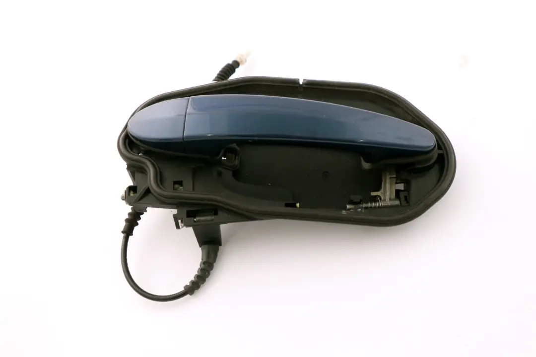 Complete Front Left Grab Handle N/S Mysticblau Mystic Blue to BMW X3 Series E83 with Part number 3402592 BMW X3 Series E83 Complete Front Left Grab Handle N/S Mysticblau Mystic Blue - SKU rhd-3402592-MYS - Part number 3402592