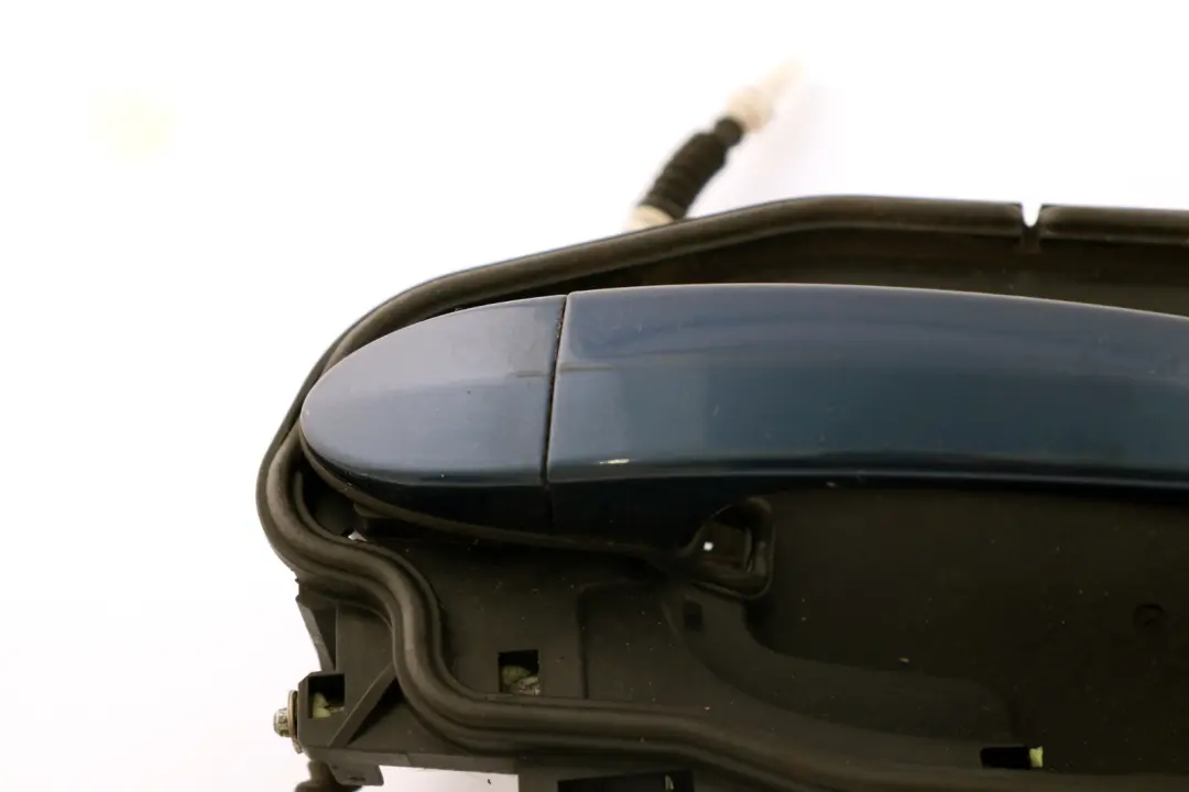 Complete Front Left Grab Handle N/S Mysticblau Mystic Blue to BMW X3 Series E83 with Part number 3402592 BMW X3 Series E83 Complete Front Left Grab Handle N/S Mysticblau Mystic Blue - SKU rhd-3402592-MYS - Part number 3402592