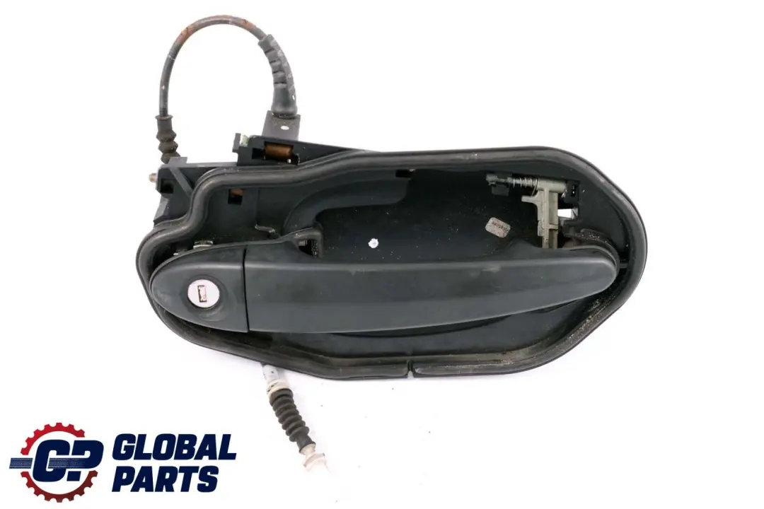 Complete Front Right Grab Handle O/S Door Primed Black to BMW X3 Series E83 with Part number 3402592 BMW X3 Series E83 Complete Front Right Grab Handle O/S Door Primed Black - SKU rhd-3402592-PRIM - Part number 3402592