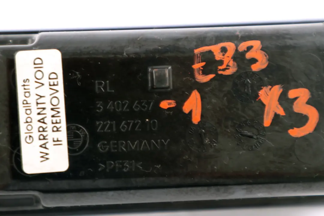 E83N LCI Front Centre Ashtray Insert Black to BMW X3 Series E83 with Part number 3402637 BMW X3 Series E83 E83N LCI Front Centre Ashtray Insert Black - SKU rhd-3402637-1 - Part number 3402637