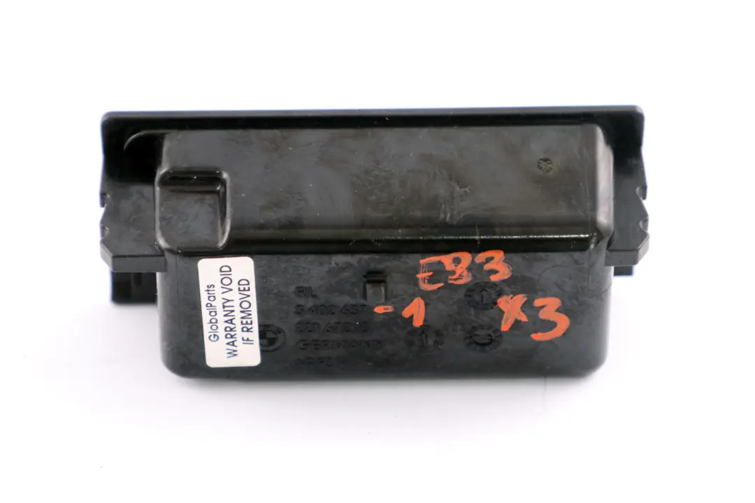 BMW X3 Series E83 E83N LCI Front Centre Ashtray Insert Black - SKU rhd-3402637-1 - Part number 3402637