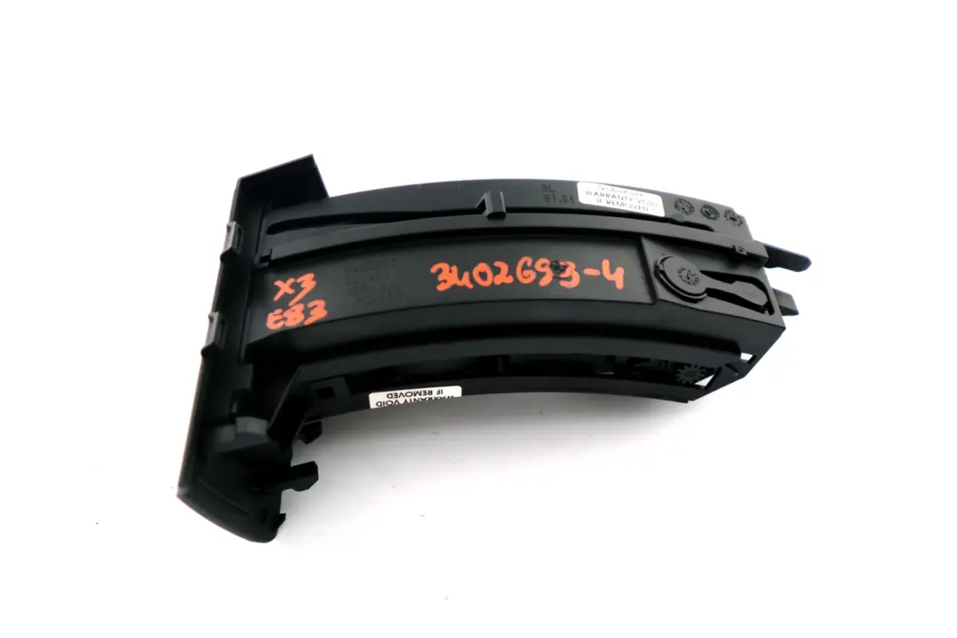 Drink Holder Drivers Right O/S Schwarz Black to BMW X3 Series 3 E83 4 Cup with Part number 3402693 BMW X3 Series 3 E83 4 Cup Drink Holder Drivers Right O/S Schwarz Black - SKU rhd-3402693-4 - Part number 3402693
