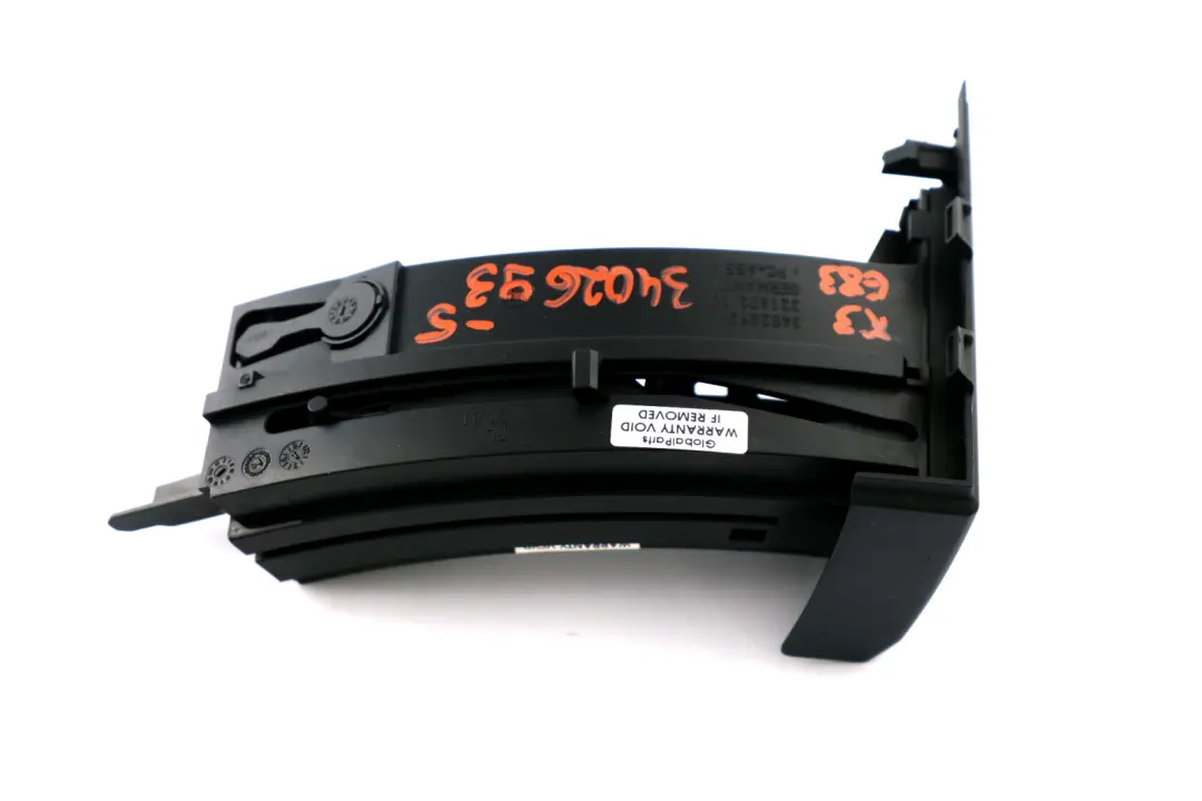 BMW X3 Series 3 E83 5 Cup Drink Holder Drivers Right O/S Schwarz Black - SKU rhd-3402693-5 - Part number 3402693