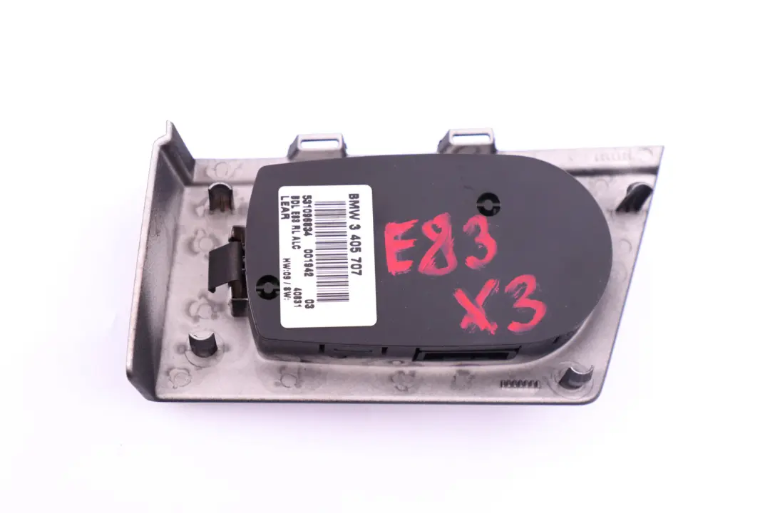 BMW X3 Series E83 LCI Light Headlight Control Element Switch Panel - SKU rhd-3405707 - Part number 3405707