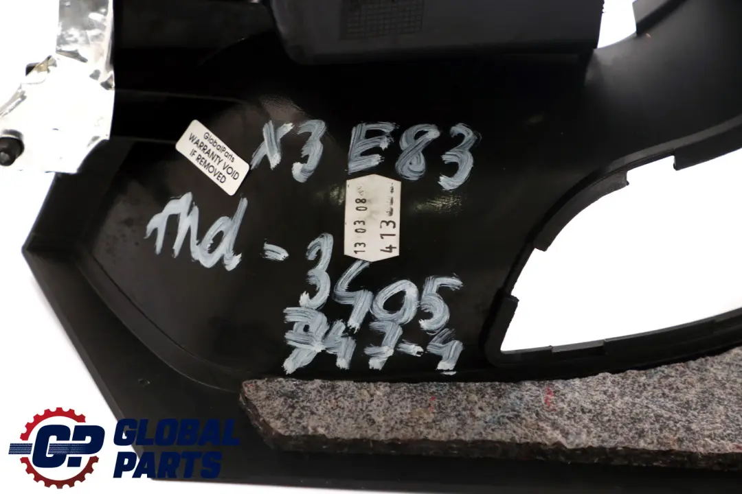 BMW X3 Series E83 4 Arm Rest Centre Console Kit Armrest Black Imitation Leather - SKU rhd-3405747-4 - Part number 3405747