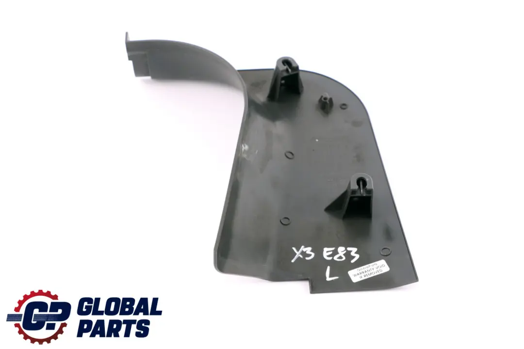 E83N LCI Lateral Trim Panel Front Left N/S Black 3332421 to BMW X3 Series E83 with Part number 3411661 BMW X3 Series E83 E83N LCI Lateral Trim Panel Front Left N/S Black 3332421 - SKU rhd-3411661 - Part number 3411661