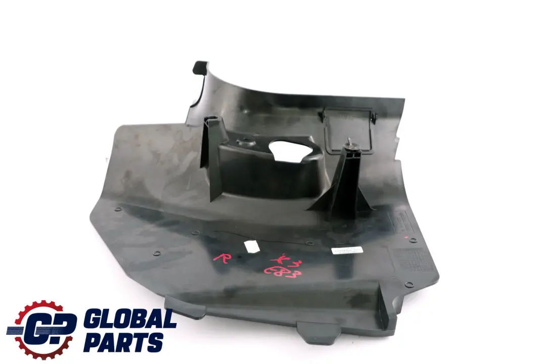 Lateral Trim Panel Leg Room Front Right O/S Black 3332422 to BMW X3 Series E83 with Part number 51473411662 BMW X3 Series E83 Lateral Trim Panel Leg Room Front Right O/S Black 3332422 - SKU rhd-3411662 - Part number 51473411662