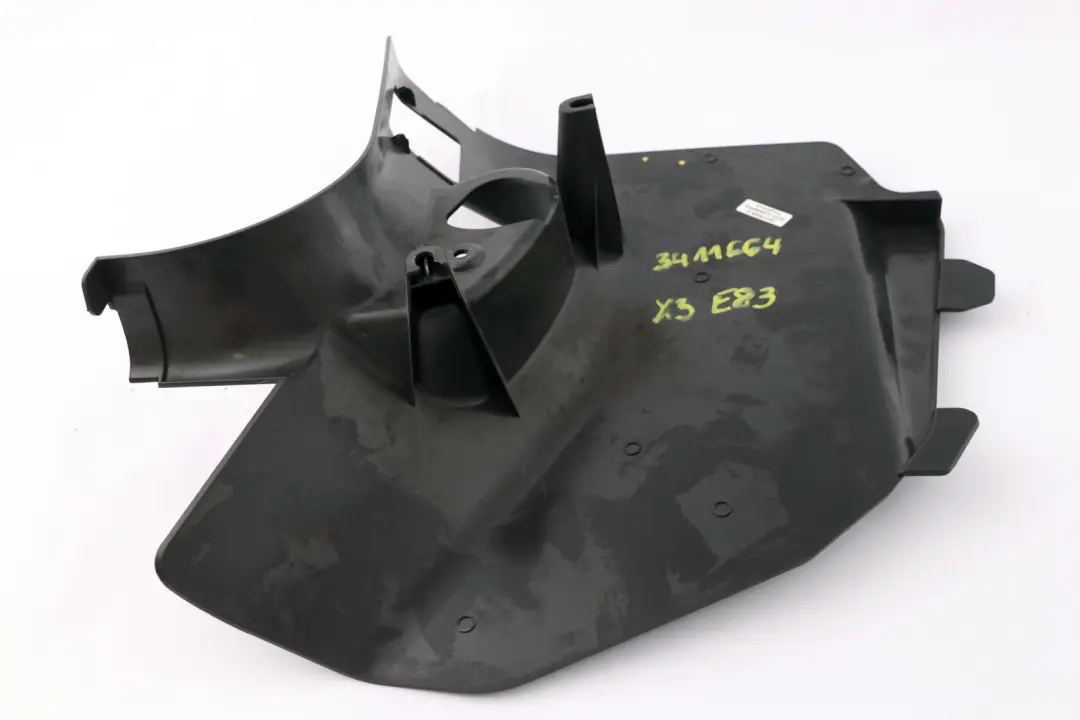 Lateral Trim Panel Leg Room Front Right O/S Basaltgrau Grey to BMW X3 Series E83 with Part number 3411664 BMW X3 Series E83 Lateral Trim Panel Leg Room Front Right O/S Basaltgrau Grey - SKU rhd-3411664 - Part number 3411664