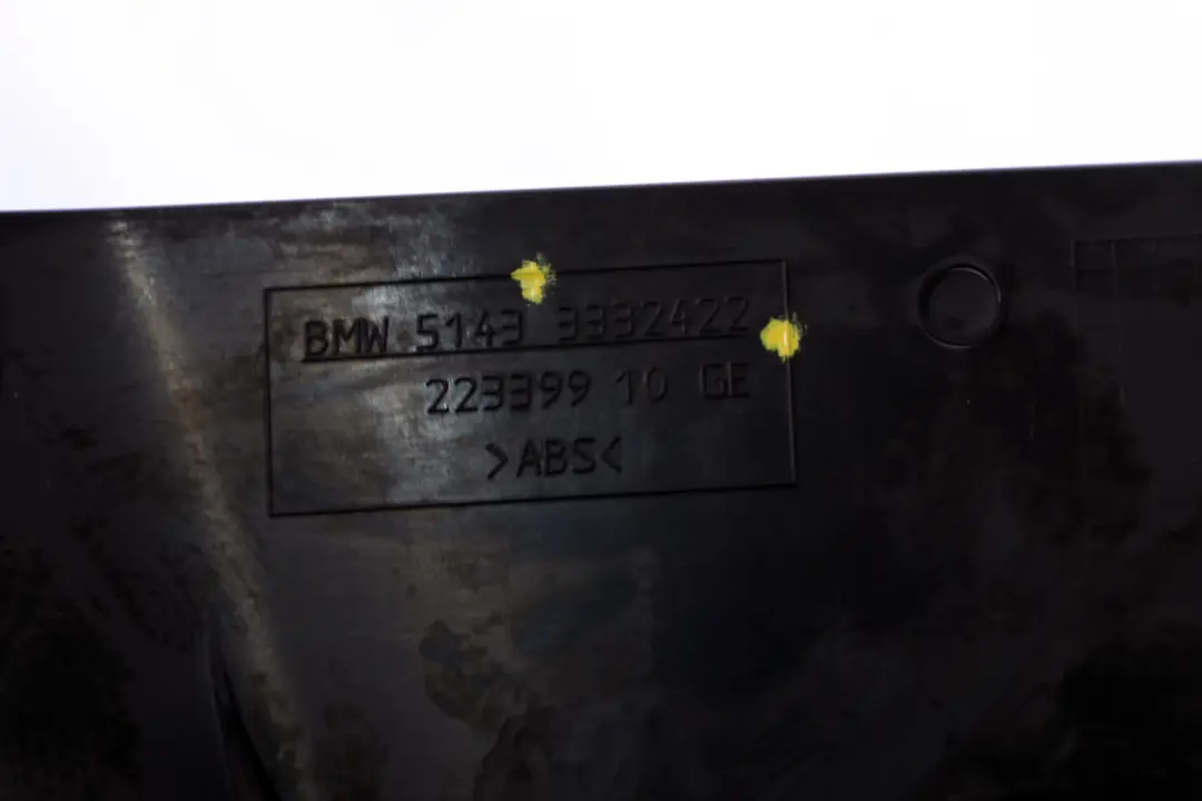 Lateral Trim Panel Leg Room Front Right O/S Basaltgrau Grey to BMW X3 Series E83 with Part number 3411664 BMW X3 Series E83 Lateral Trim Panel Leg Room Front Right O/S Basaltgrau Grey - SKU rhd-3411664 - Part number 3411664