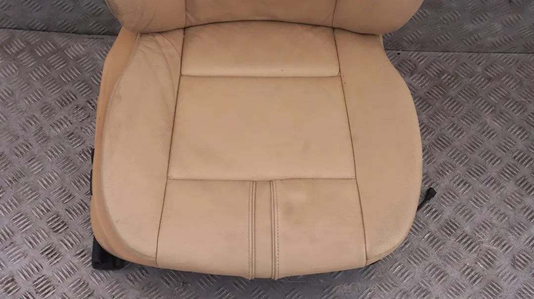 Front Right O/S Driver Side Beige Leather Seat Heated Memory to BMW X3 Series E83 with Part number 3412196 BMW X3 Series E83 Front Right O/S Driver Side Beige Leather Seat Heated Memory - SKU rhd-3412196-1 - Part number 3412196