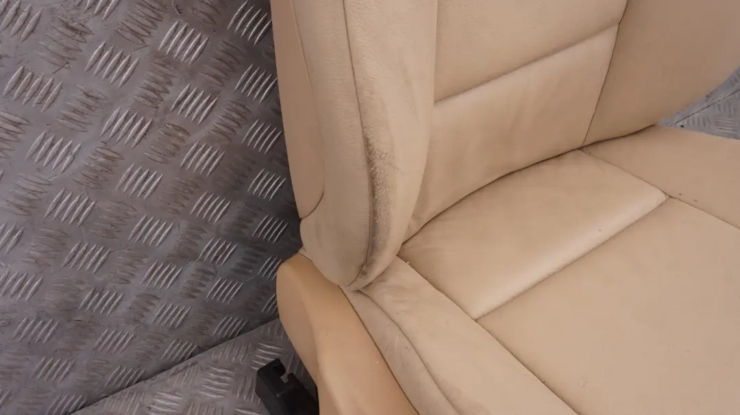 Front Right O/S Driver Side Beige Leather Seat Heated Memory to BMW X3 Series E83 with Part number 3412196 BMW X3 Series E83 Front Right O/S Driver Side Beige Leather Seat Heated Memory - SKU rhd-3412196-1 - Part number 3412196