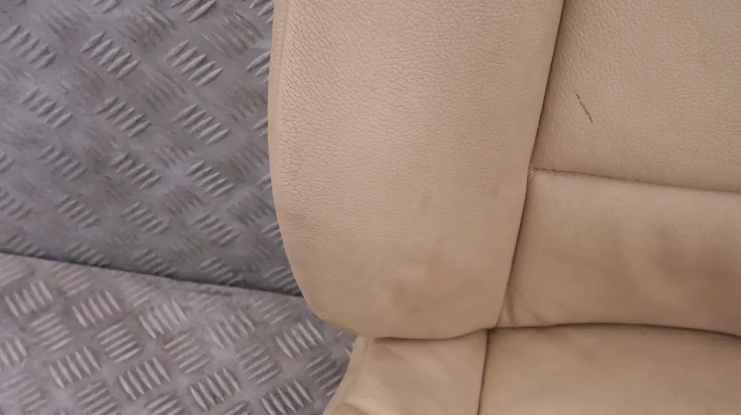 Front Left N/S Passenger Side Beige Leather Seat Heated Memory to BMW X3 Series E83 with Part number 3412196 BMW X3 Series E83 Front Left N/S Passenger Side Beige Leather Seat Heated Memory - SKU rhd-3412196-2 - Part number 3412196