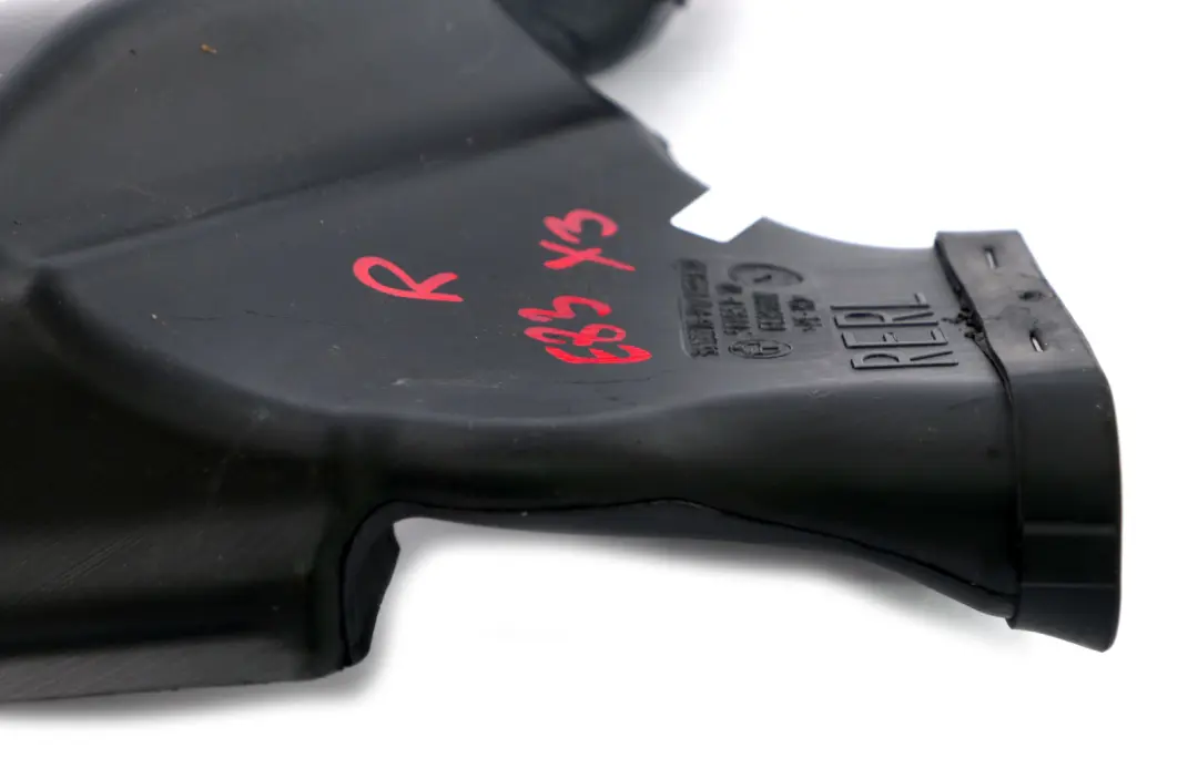 Floor Heater Right O/S Duct Channel to BMW X3 Series E83 Rear with Part number 3412278 BMW X3 Series E83 Rear Floor Heater Right O/S Duct Channel - SKU rhd-3412278 - Part number 3412278