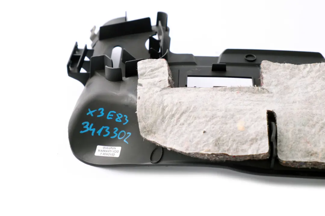 E83N LCI Footwell Trim Panel Cover Left N/S Black to BMW X3 Series E83 with Part number 3413302 BMW X3 Series E83 E83N LCI Footwell Trim Panel Cover Left N/S Black - SKU rhd-3413302 - Part number 3413302