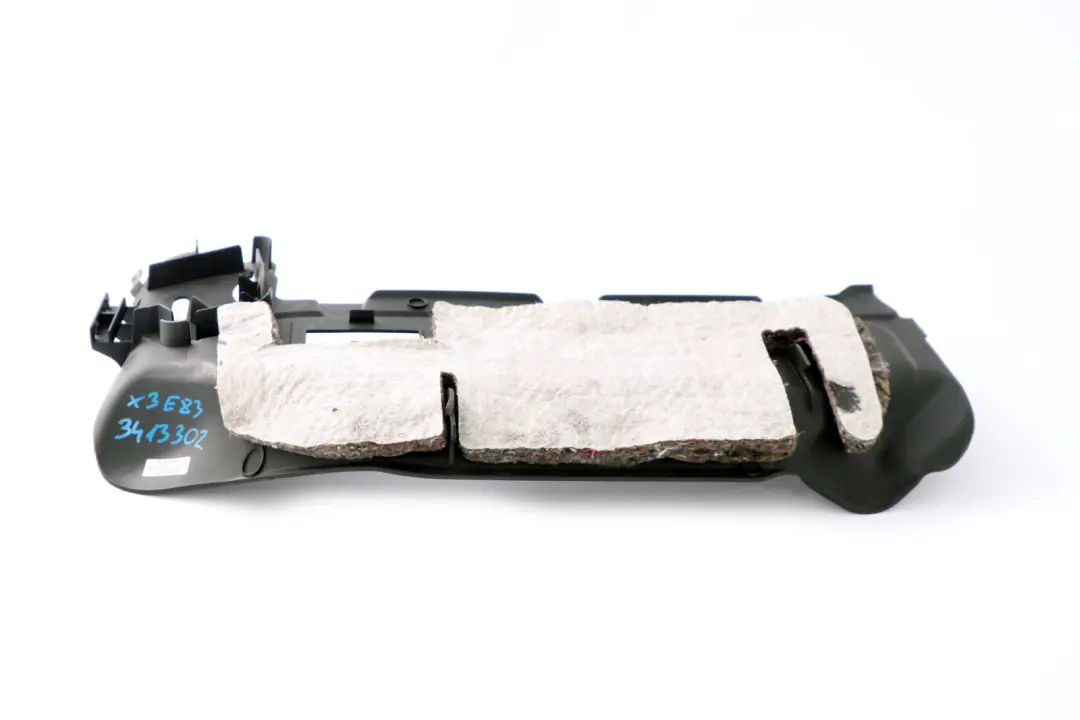 E83N LCI Footwell Trim Panel Cover Left N/S Black to BMW X3 Series E83 with Part number 3413302 BMW X3 Series E83 E83N LCI Footwell Trim Panel Cover Left N/S Black - SKU rhd-3413302 - Part number 3413302