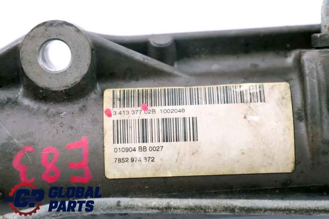 Steering Rack Non Servotronic to BMW X3 Series E83 Power with Part number 3413377 BMW X3 Series E83 Power Steering Rack Non Servotronic - SKU rhd-3413377 - Part number 3413377