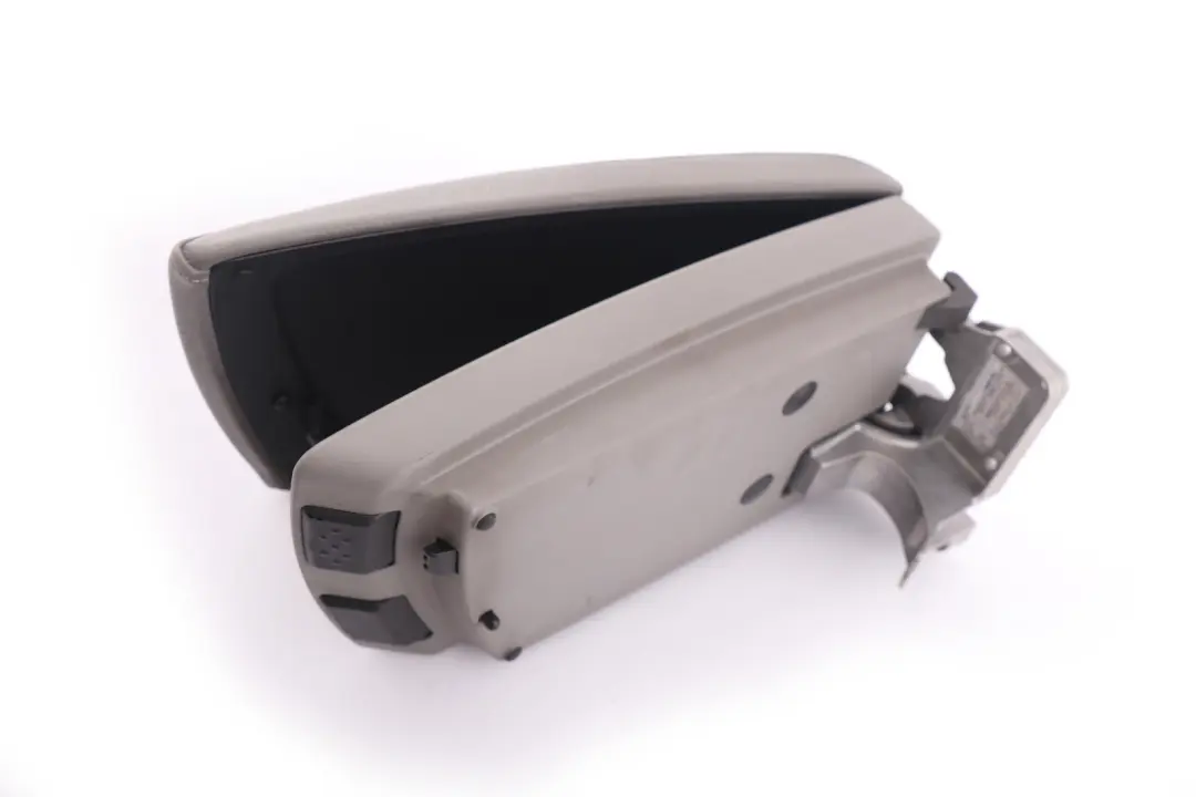 BMW X3 Series 1 E83 Cover Armrest Front Leather Grey Grau - SKU rhd-3414248-1 - Part number 3414248