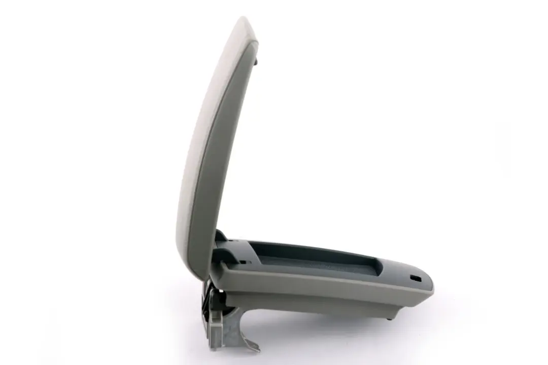 BMW X3 Series 1 E83 Cover Armrest Front Leather Grey Grau - SKU rhd-3414248-1 - Part number 3414248