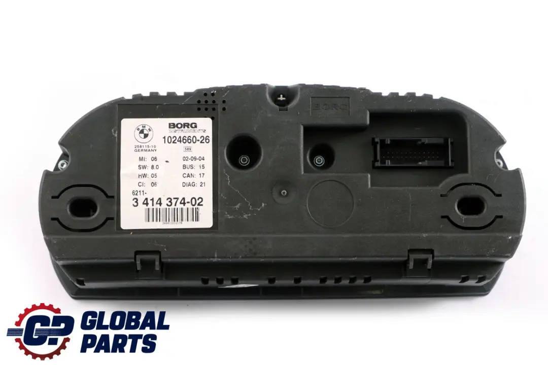 E83N Instrument Cluster Speedo Clocks Petrol Manual 3414374 to BMW X3 Series E83 with Part number 3451593 BMW X3 Series E83 E83N Instrument Cluster Speedo Clocks Petrol Manual 3414374 - SKU rhd-3414374 - Part number 3451593