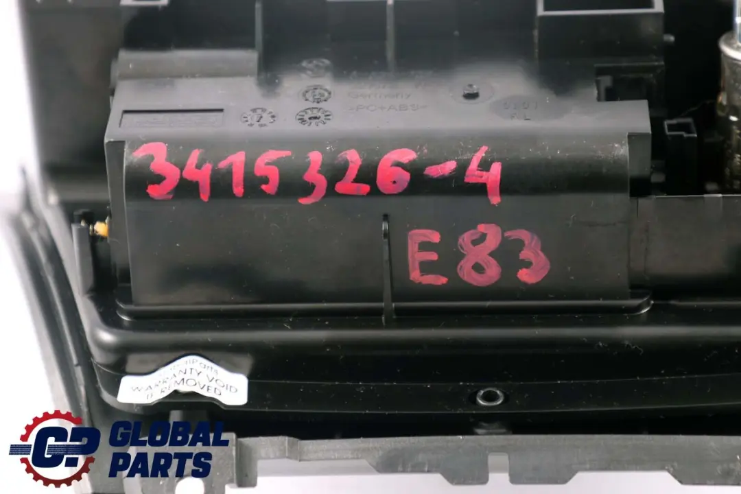 Trim Ashtray Tray Gear Cover Titan Matt Silver 3411708 to BMW X3 Series 4 E83 with Part number 3415326 BMW X3 Series 4 E83 Trim Ashtray Tray Gear Cover Titan Matt Silver 3411708 - SKU rhd-3415326-4 - Part number 3415326