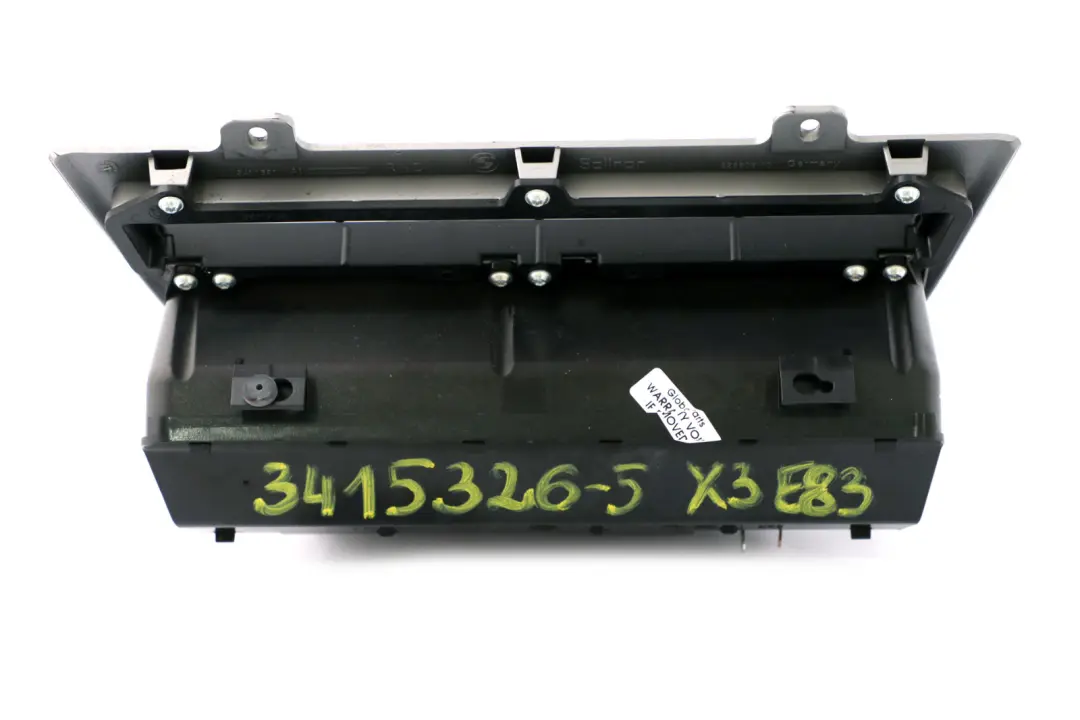 Trim Console Ashtray Tray Gear Cover Titan Matt Silver to BMW X3 Series 5 E83 with Part number 3415326 BMW X3 Series 5 E83 Trim Console Ashtray Tray Gear Cover Titan Matt Silver - SKU rhd-3415326-5 - Part number 3415326