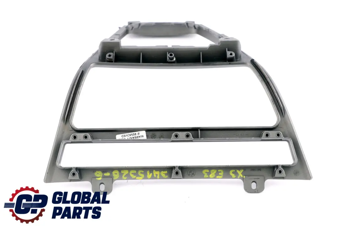 Trim Console Ashtray Tray Gear Cover Titan Matt Silver to BMW X3 Series 6 E83 with Part number 3415326 BMW X3 Series 6 E83 Trim Console Ashtray Tray Gear Cover Titan Matt Silver - SKU rhd-3415326-6 - Part number 3415326