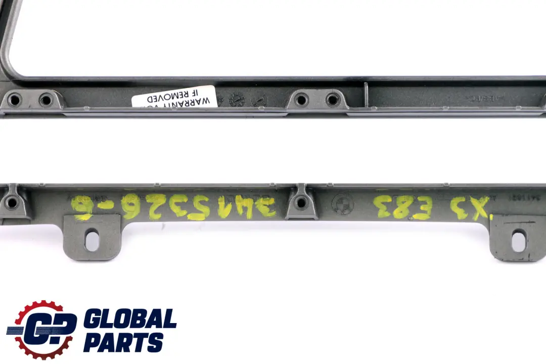 Trim Console Ashtray Tray Gear Cover Titan Matt Silver to BMW X3 Series 6 E83 with Part number 3415326 BMW X3 Series 6 E83 Trim Console Ashtray Tray Gear Cover Titan Matt Silver - SKU rhd-3415326-6 - Part number 3415326