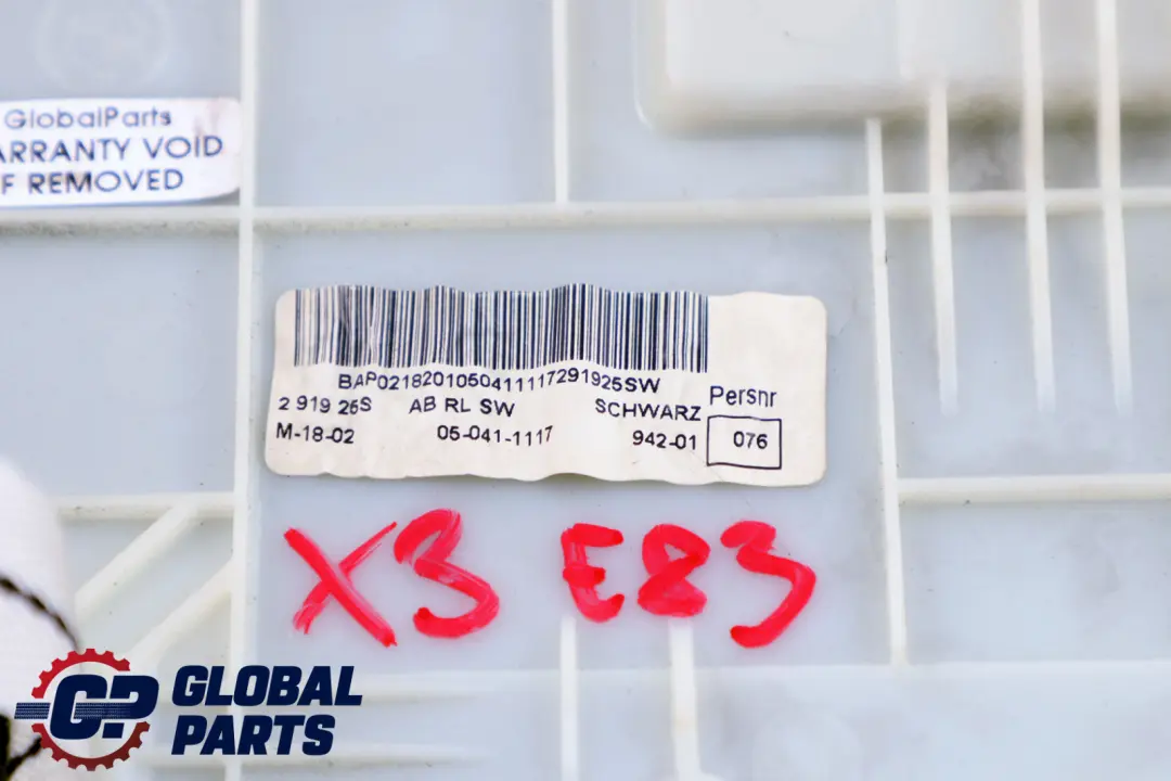 Dashboard Passenger Side Dash Trim Panel Cover Black to BMW X3 Series E83 with Part number 3415496 BMW X3 Series E83 Dashboard Passenger Side Dash Trim Panel Cover Black - SKU rhd-3415496 - Part number 3415496