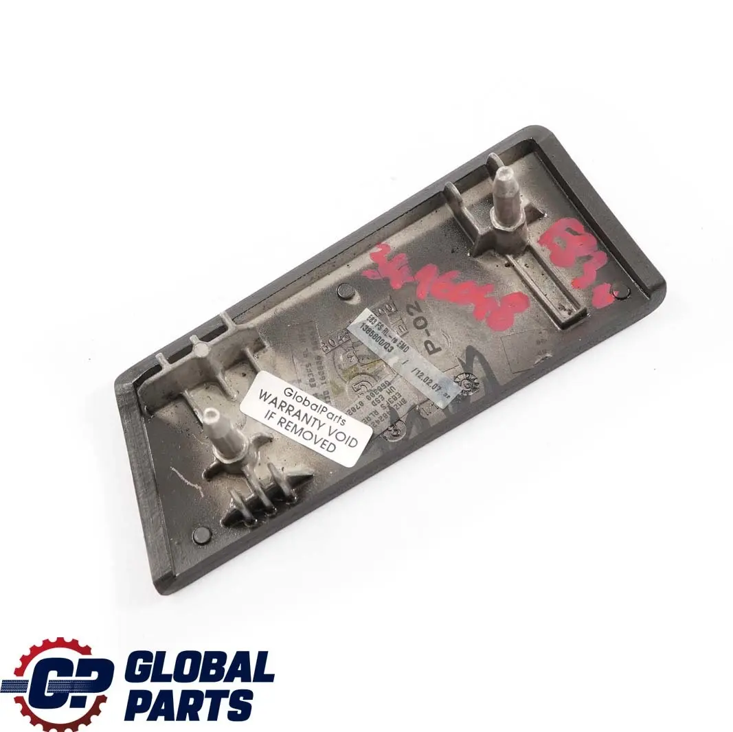 BMW X3 Series E83 LCI Cover Instrument Panel Right O/S Wood Light - SKU rhd-3416048 - Part number 3416048