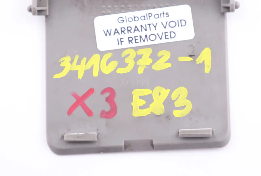 Lateral Trim Panel Leg Room Front Right O/S Grey 223399 to BMW X3 Series E83 Cover with Part number 3416372 BMW X3 Series E83 Cover Lateral Trim Panel Leg Room Front Right O/S Grey 223399 - SKU rhd-3416372 - Part number 3416372