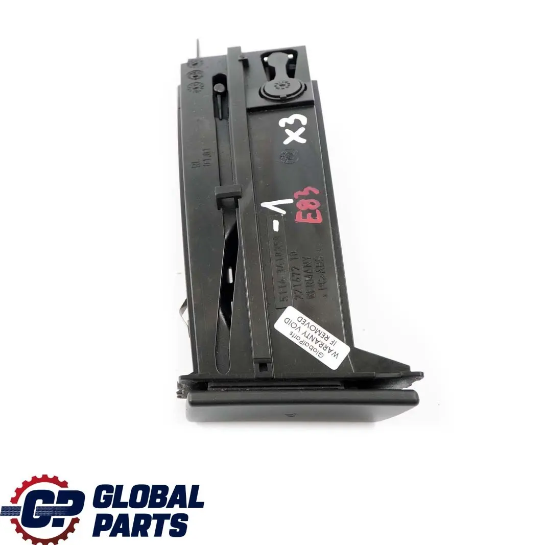 BMW X3 Series E83 Passenger Side Dash Cup Drinks Holder Left N/S 3418359 - SKU rhd-3418359-1 - Part number 3417440