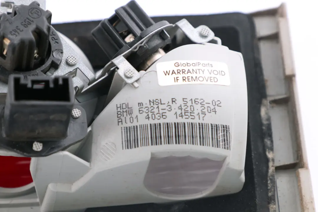 BMW X3 E83 Right O/S Rear Light In Trunk Lid Boot Tailgate Lamp - SKU rhd-3420204 - Part number 3420204