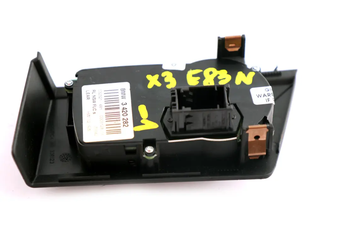 E83N LCI Control Element Light Switch Black to BMW X3 Series 1 with Part number 3420282 BMW X3 Series 1 E83N LCI Control Element Light Switch Black - SKU rhd-3420282-1 - Part number 3420282